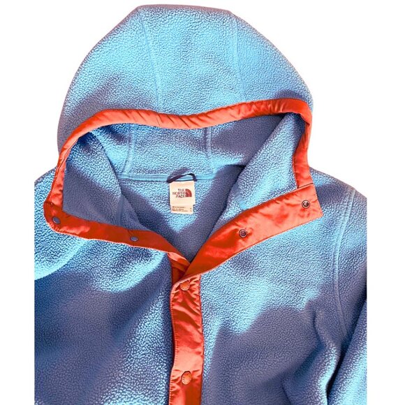 Men's North Face Fleece Pullover with Hood (XL) - Picture 3 of 3